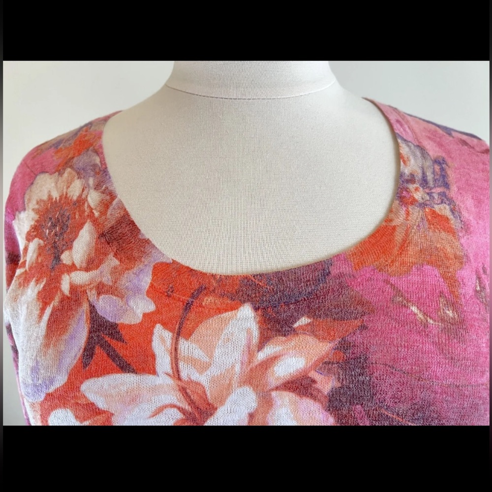 Soft Surroundings Colorful Tunic, Xl, Euc - image 6